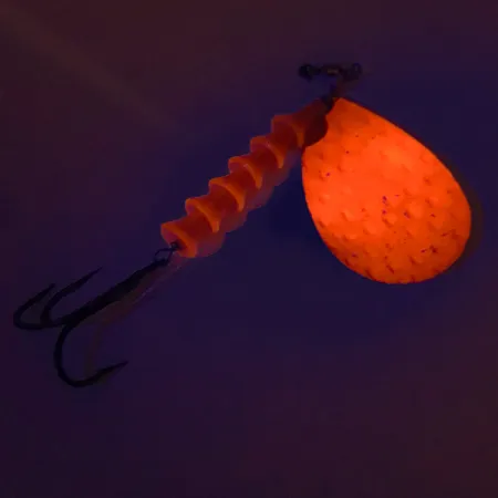 Luhr Jensen Dave Davis UV Cucchiaino Traina, Nichel/Rosa, 17g, UV, #7673