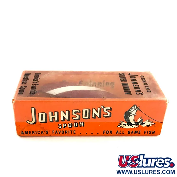 Johnson Silver Minnow Ondulante, Rosso / Bianco, 5g, Antialga, #7677