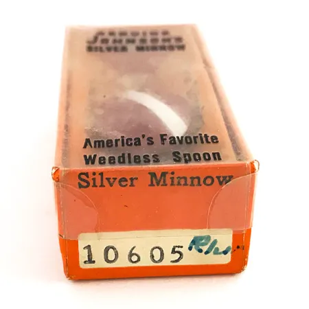 Johnson Silver Minnow Ondulante, Rosso / Bianco, 5g, Antialga, #7677