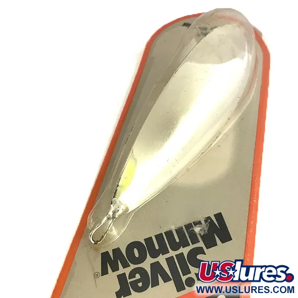 Ondulante Johnson Silver Minnow Weedless, Argento, 31g, Antialga, #7678