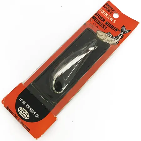 Weedless Johnson Silver Minnow Ondulante, Argento, 14g, Antialga, #7679