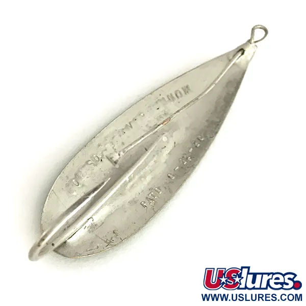 Johnson Silver Minnow Ondulante Antialga, Argento/Verde, 14g, #7680