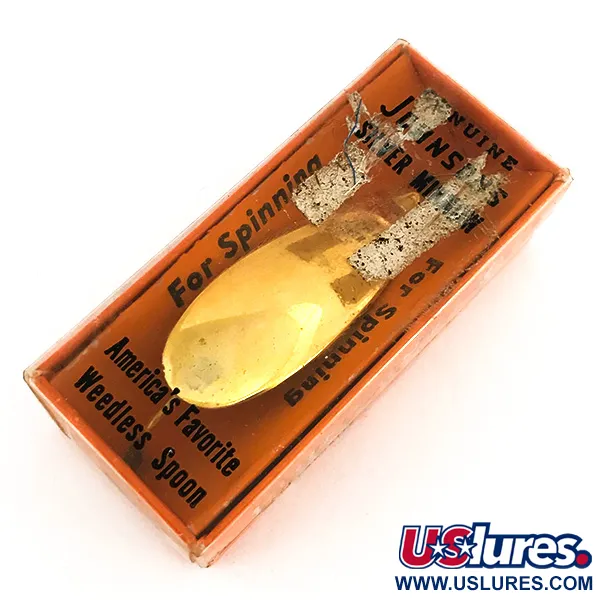 Weedless Johnson Silver Minnow Ondulante, Oro, 5g, Antialga, #7681