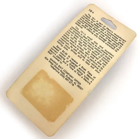 Mann's Mann's 10+ Crankbait, Grigio Chiaro, 10g, Profondità 3m, #7689