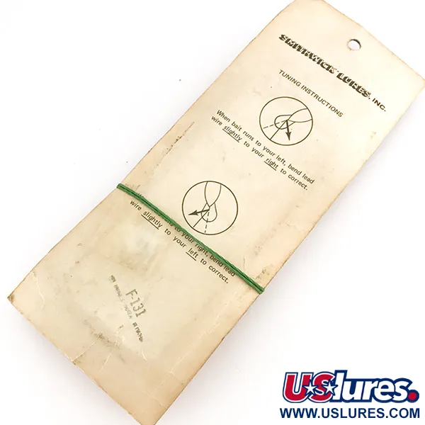 Smithwick Devil's Horse Esca Topwater, Nickel, 9g, Legno, #7690