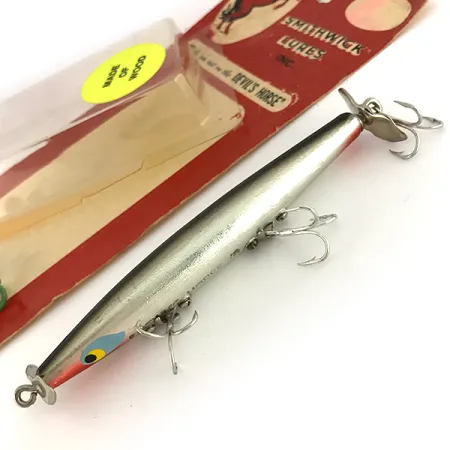 Smithwick Devil's Horse Esca Topwater, Nickel, 9g, Legno, #7690