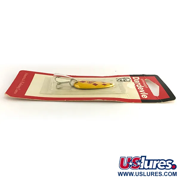 Eppinger Dardevle Midget Ondulante, Five of Diamonds, 6g, Vintage, #7691