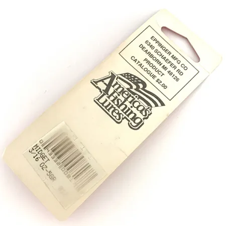 Eppinger Dardevle Midget Ondulante, Five of Diamonds, 6g, Vintage, #7691