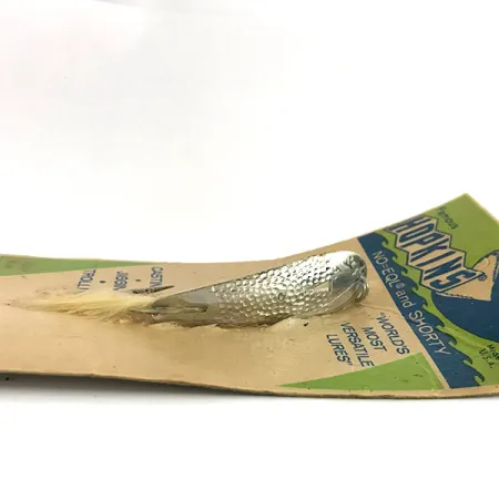 Hopkins 238 Hammered Spoon Ondulante, Argento, 7g, Bucktail, #7694