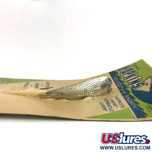 Hopkins 238 Hammered Spoon Ondulante, Argento, 7g, Bucktail, #7694