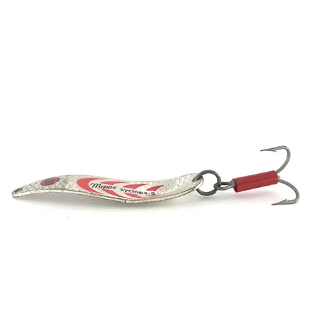 Mepps Syclops 2 Ondulante, Argento, 17g, Trama a Scaglie, #7697