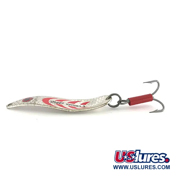 Mepps Syclops 2 Ondulante, Argento, 17g, Trama a Scaglie, #7697
