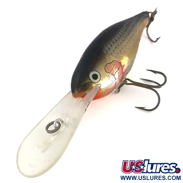 Rapala Risto Rap Crankbait, Oro/Nero, 28g, Deep Diver, #7716