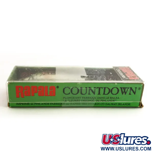 Rapala Countdown Affondante, Minnow vairon, 4g, Balsa, #7718