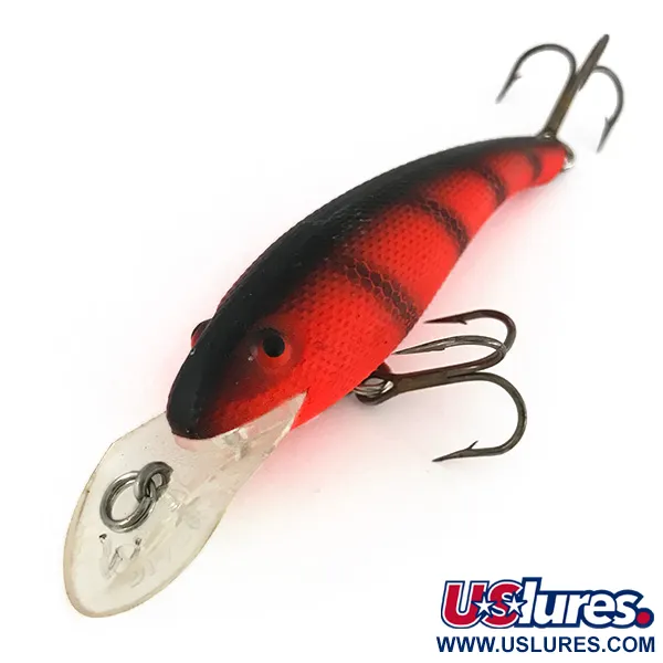 Cotton Cordell Wally Diver UV Crankbait, Rosso, 14g, UV, #7745