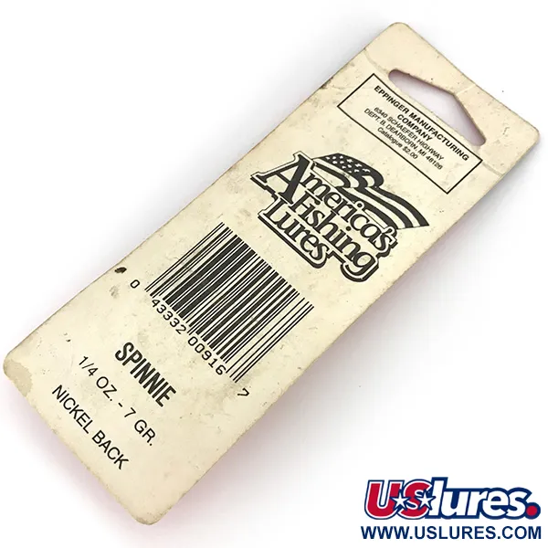 Eppinger Dardevle Spinnie Cucchiaino, Rosso/Bianco, 7g, Vintage, #7747