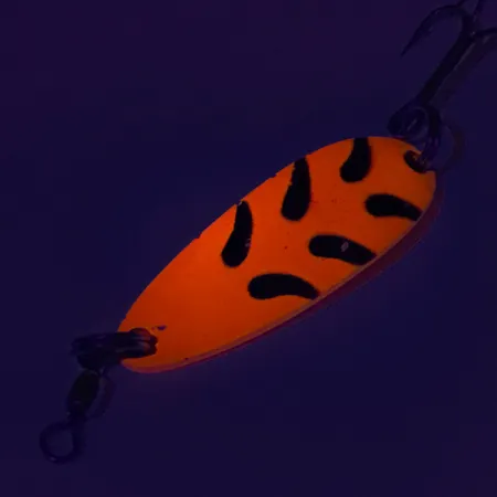 Luhr Jensen Krocodile UV Ondulante, Rosso/Nero, 9g, UV-Glow, #7762