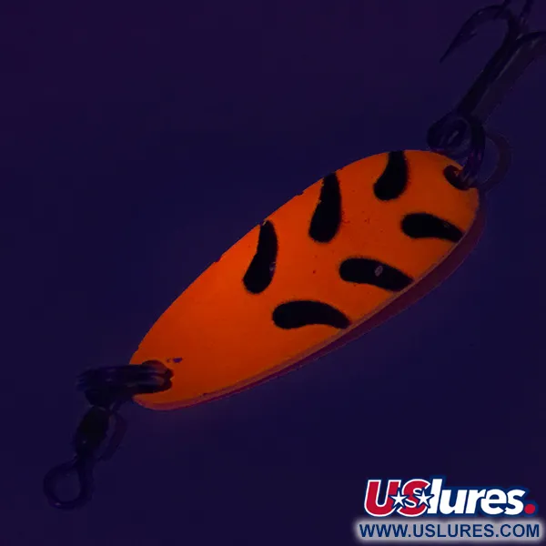 Luhr Jensen Krocodile UV Ondulante, Rosso/Nero, 9g, UV-Glow, #7762