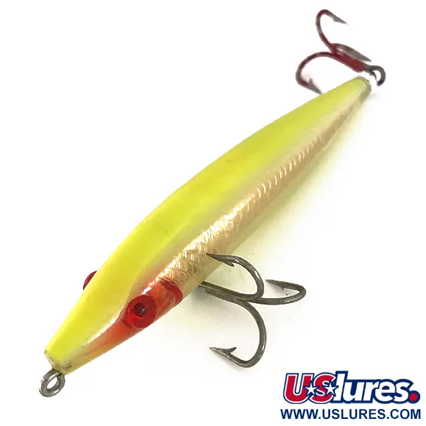 L&S Bait Company MirrOlure Bass-master 7M21 Topwater, Giallo, 11g, #7767