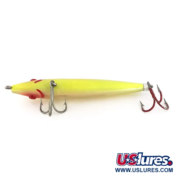L&S Bait Company MirrOlure Bass-master 7M21 Topwater, Giallo, 11g, #7767
