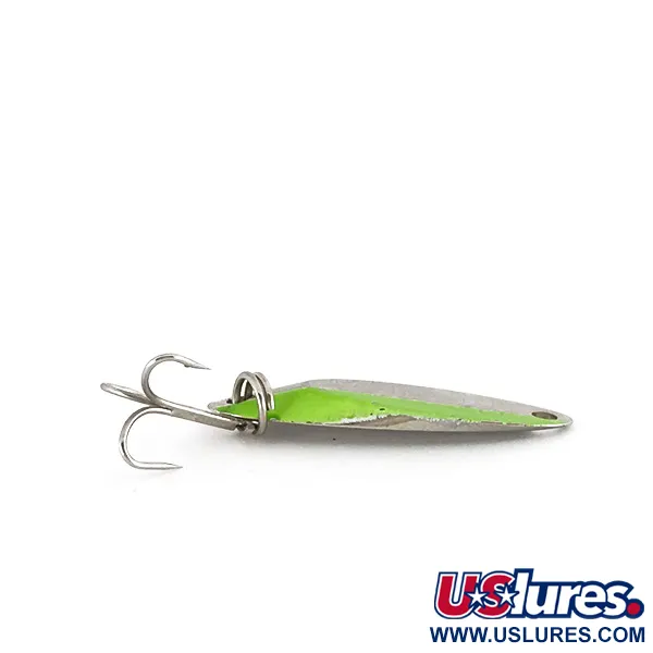 Ondulante Acme Kastmaster UV, Nickel / Verde, 3.5g, Finitura UV, #7777