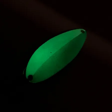 Little Cleo (Hula Girl) Ondulante, Glow Bianco/Verde/Nichel, 5g, #7785