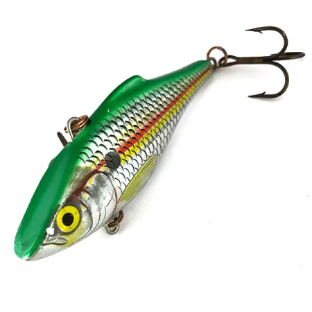 Rapala Rattl'n RAP Lipless, Verde/Argento, 16g, Rattling, #7795