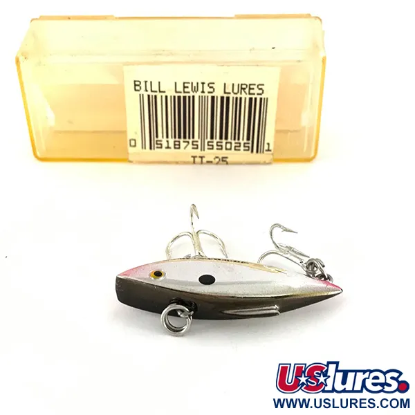 Bill Lewis Rat-L-Trap TT-25 Lipless Crankbait, TT 25, 5g, #7799