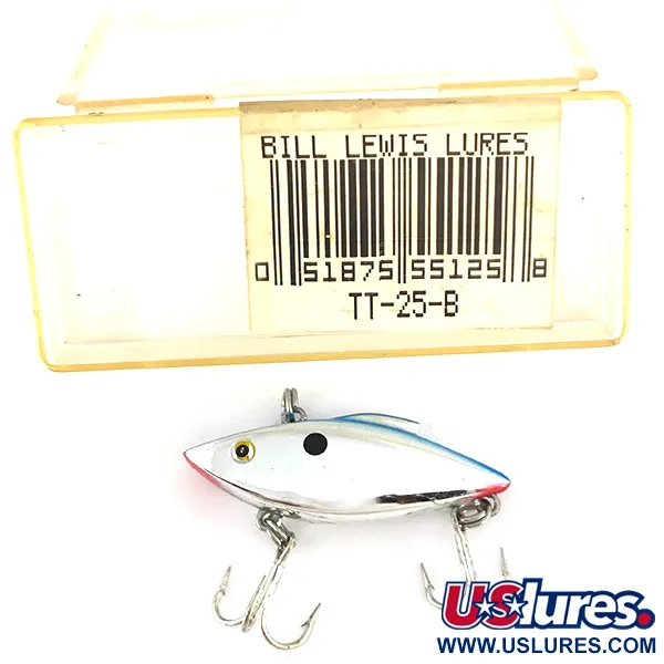 Bill Lewis Rat-L-Trap Lipless Crankbait, TT 25 B, 5g, Rattling, #7802
