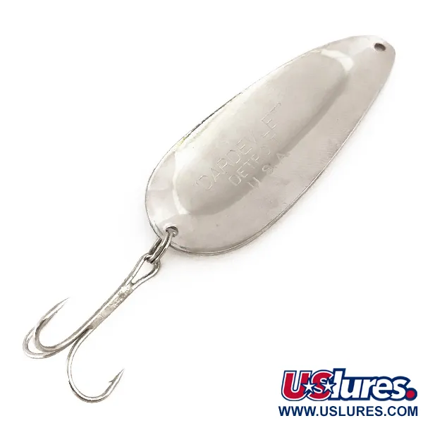 Ondulante Dardevle Dardevlet, Nichel / Verde, 21g, oscillante, #7806