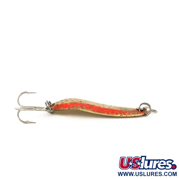 Luhr Jensen Krocodile Die #3 Ondulante, Oro Martellato/Arancione, 10g, #7824