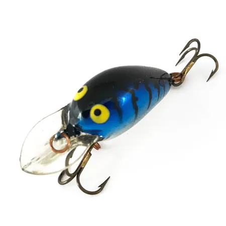 BOMBER FAT A B03F Crankbait, Blu Metallizzato, 2g, Galleggiante, #7826