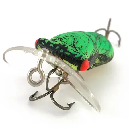Fred Arbogast Hocus Locust Topwater, Verde, 6,5g, Paletta Sound, #7833