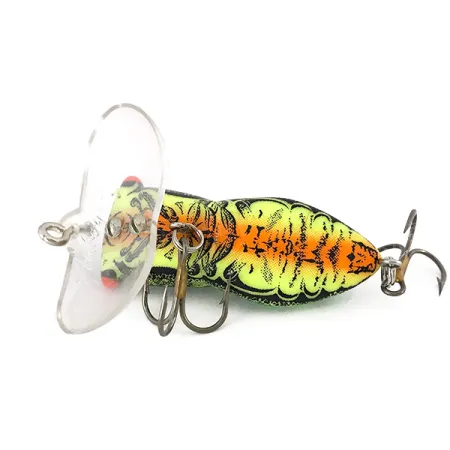 Fred Arbogast Hocus Locust Topwater, Verde, 6,5g, Paletta Sound, #7833