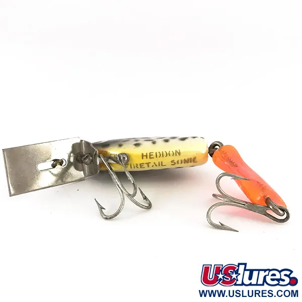 Heddon FIRETAIL SONIC #395 Esca, WHITE COACHDOG, 10g, #7840