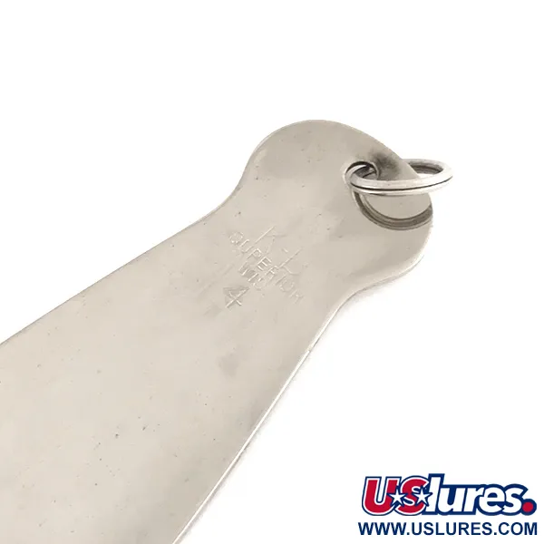 K-B Bait K-B Spoon 4 Ondulante, Nickel, 50g, Lucci Trophy, #7849