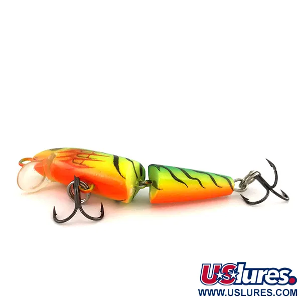 Esca Rapala Jointed J-5, Fire Tiger, 4g, Reattivo UV, #7851