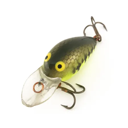 Bomber Fat A B03F Crankbait, CBB Baby Bass, 2g, UV Glow, #7859