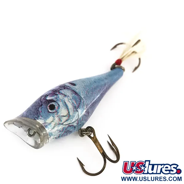 Berkley Popper Artificiale superficie, Blu/Argento, 9g, Ancora, #7881