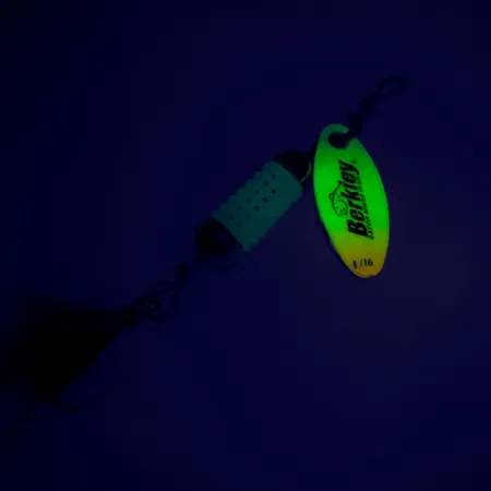 Berkley Scent Vent UV Cucchiaino, Giallo Fluorescente, 2,5g, UV, #7886