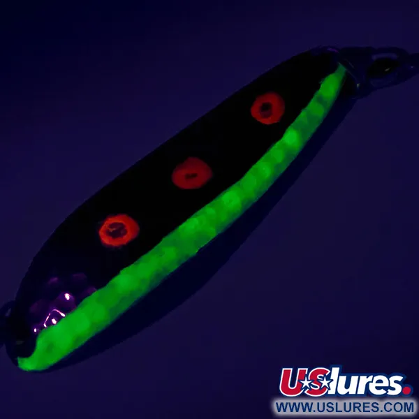 Luhr Jensen Krocodile Die #3 Ondulante, Oro/Verde/Rosso, 10g, UV, #7896