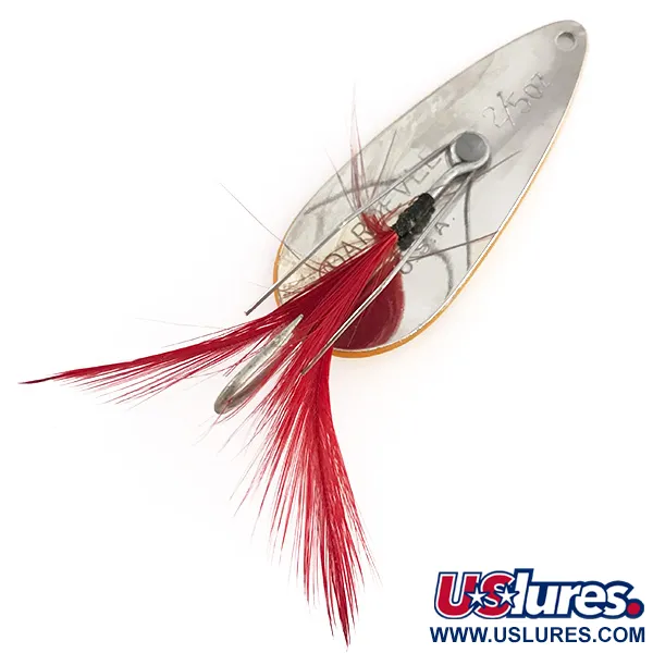 Eppinger Weedless Dardevle Imp Ondulante, Arancio/Nickel, 11g, antialga, #7906