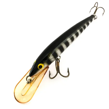 Bagley's Diving Bang-O-Lure Esca, Argento / Nero, 12.5g, Balsa, #7914