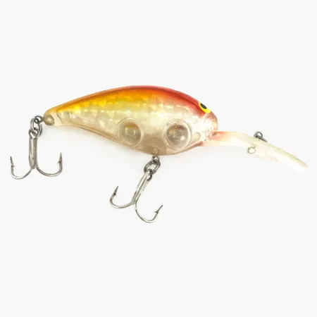 Norman Deep Little N Crankbait, Ologramma dorato, 16g, Rattling, #7922