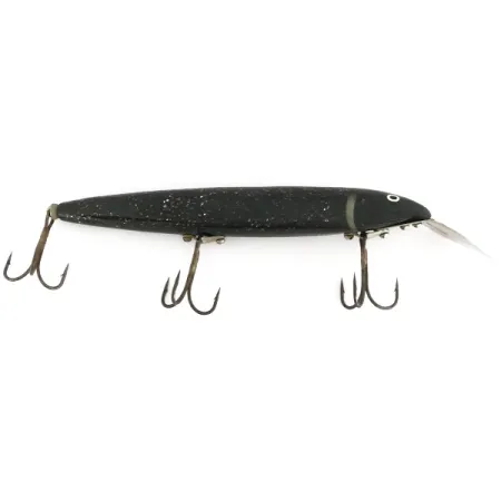 Suick Muskie Cisco Kid Deep Diver, Nero, 35g, Paletta Metallo, #7945