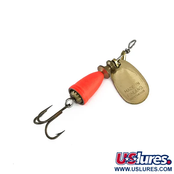 Blue Fox Super Vibrax 0 Cucchiaino, Oro / Arancio Fluoro, 3,4g, #7982