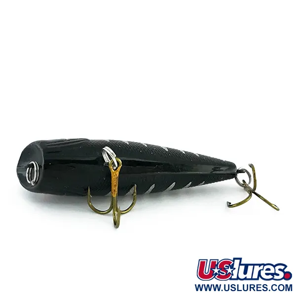 Bass Pro Shops XTS Speed Lures Popper, Nero / Argento, 7g, #8009