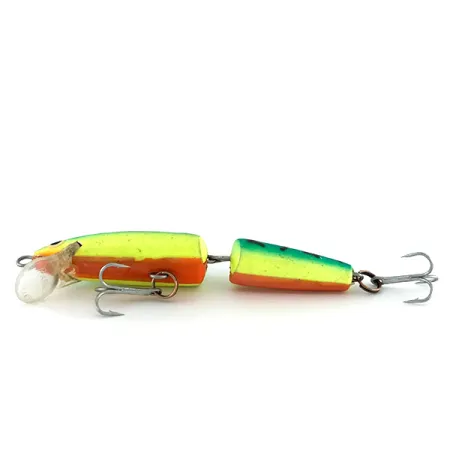 Rapala Jointed J-7 UV Esca snodata, Fire Tiger, 4g, UV, #8011