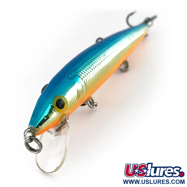 Rapala Husky Jerk 12 Esca, Blu Oro, 13g, Suspending, #8012