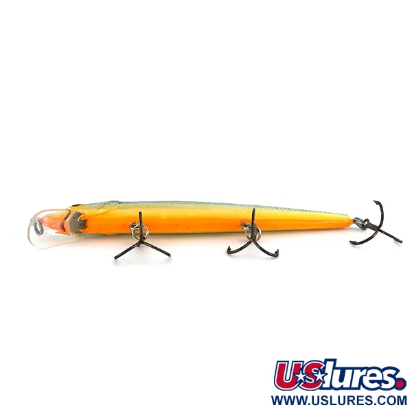 Rapala Husky Jerk 12 Esca, Blu Oro, 13g, Suspending, #8012